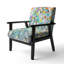 Groman - Upholstered Modern Accent Arm Chair