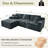 L-Shaped Modular Sofa Couch-262429824