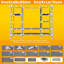 URBNLIVING Metal Wardrobe-87844632