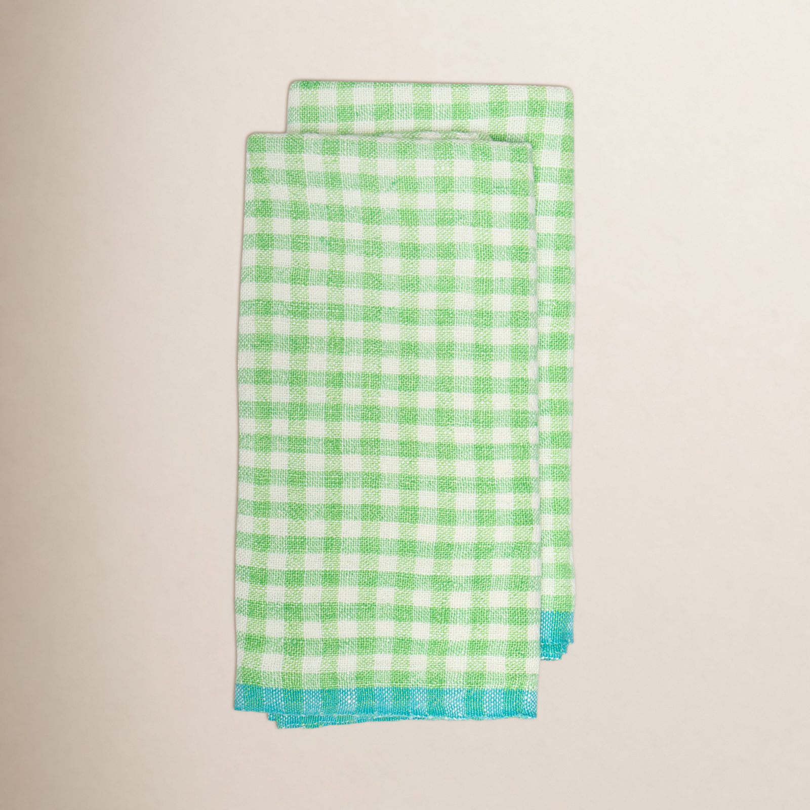 Dish Cloth Kitchen Towel, Lime/Aqua