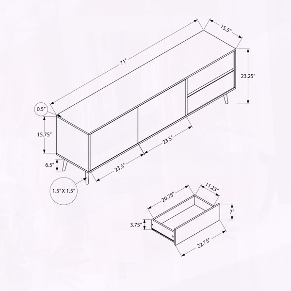 Dimensions du produit