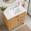 Meuble-lavabo en céramique avec 4 tiroirs Damarquis