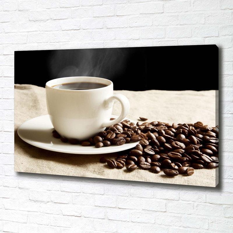 Aromatic Coffee - Wrapped Canvas Print