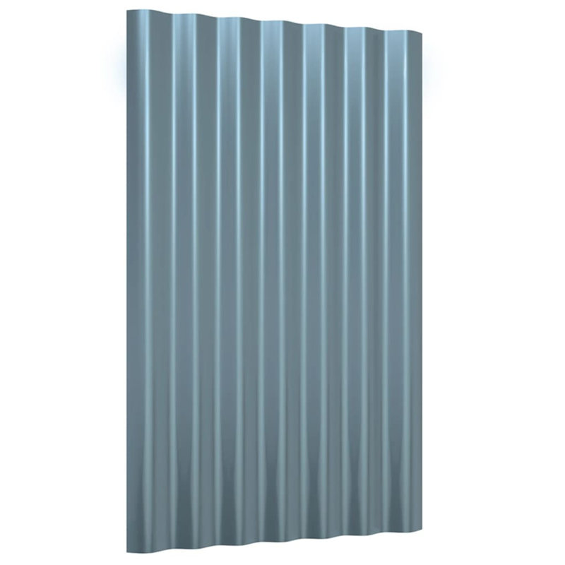 Dakota Fields Steel Roofing Kit, Green, 60cm H x 36cm W