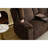 Power Reclining Sectional Sofa Couches  Brown