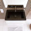 Ensemble de meuble-lavabo mural simple 29,5 po avec plateau en résine Mannus-1646835940