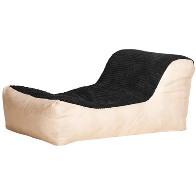 Faux Leather Bean Bag Lounger