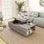 Table basse en forme de bloc à plateau relevable avec rangement Kianna-26369497
