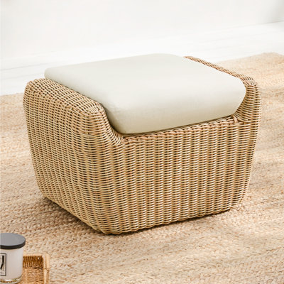 Cambelle Upholstered Outdoor Ottoman