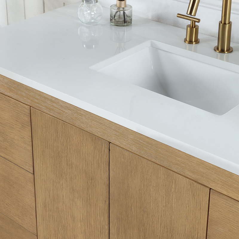 Raye 48'' Single Bathroom Vanity with Quartz Top