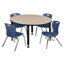 Ensemble de table de salle à manger et de chaises 12 po Kee-73411890-93832782-73411883