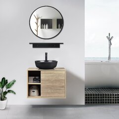 20 Modern Floating Bathroom Vanity with Single Sink and Shelf Space  Saving-Wehomz