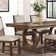 Cicelia 6 - Person Extendable Trestle Dining Set