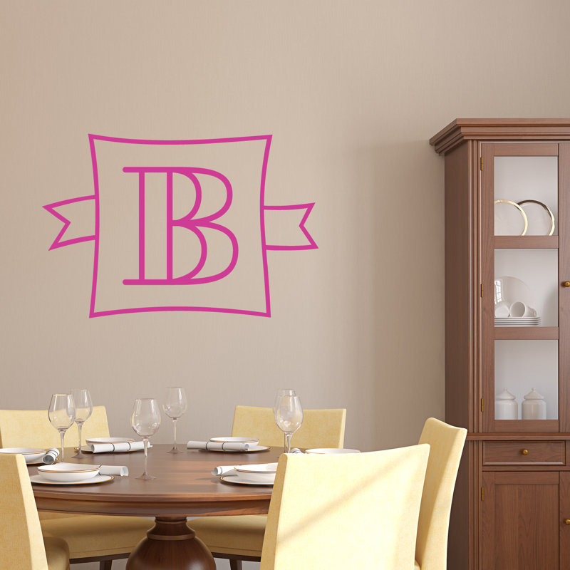 Wall Decal, Hot Pink, Yes