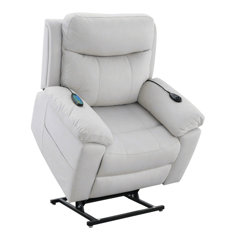 Comfortable Power Motion Recliner with Advanced Functions for Ultimate Relaxation, Beige
