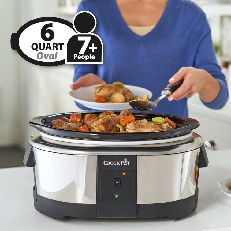 Crock-Pot Wifi-Controlled Smart Slow Cooker Enabled by WeMo, 6