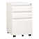 3 Drawer Metal Mobile File Cabinet with Lock for Home Office Fully Assembled