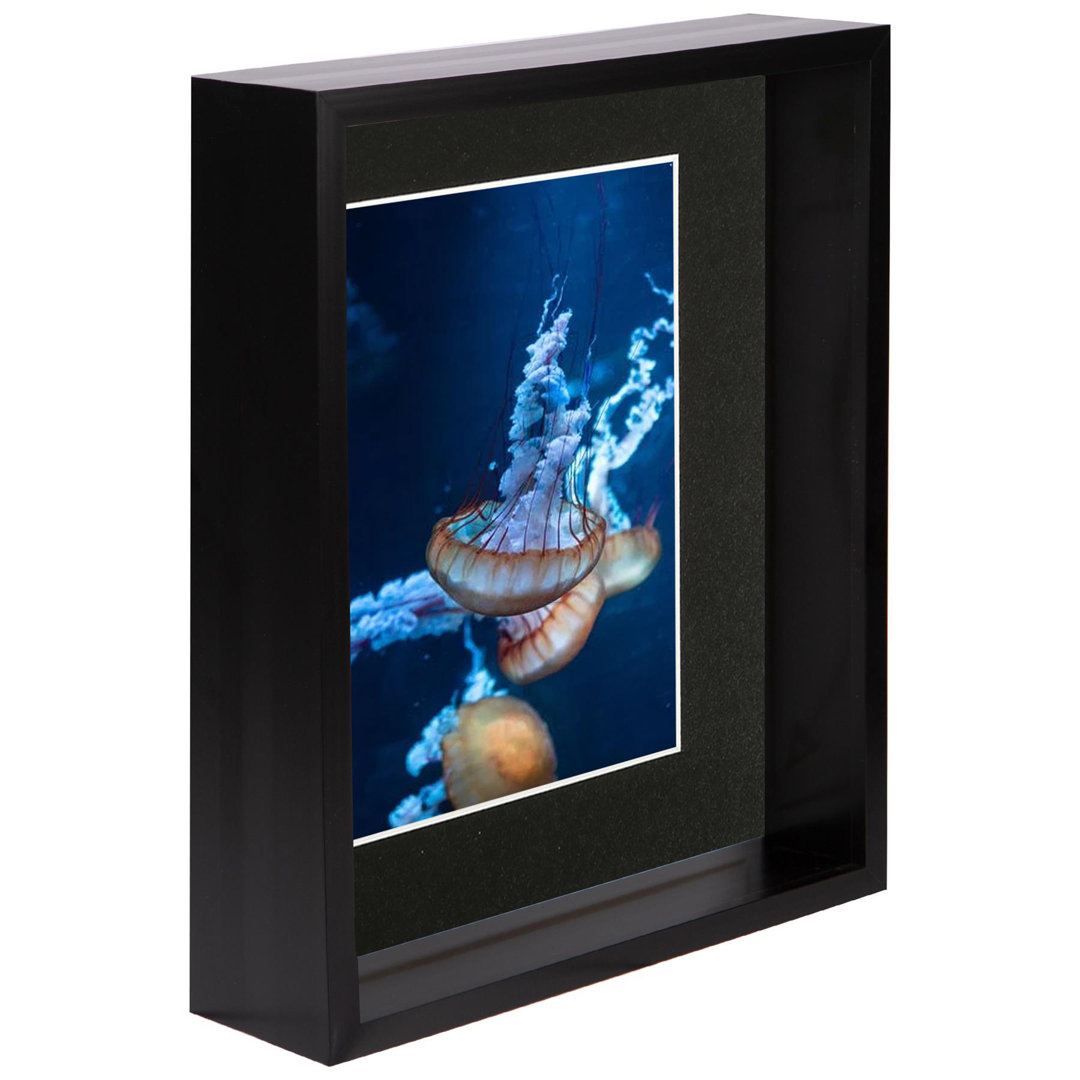 Nicola Spring - 8" x 10" 3D Deep Box Photo Frame - 5" x 7" Mount