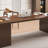 Walnut L-Shaped Solid Wood desks-107934397-107934395