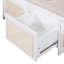 Banc de rangement rétro avec coussin capitonné-685790629-685790631