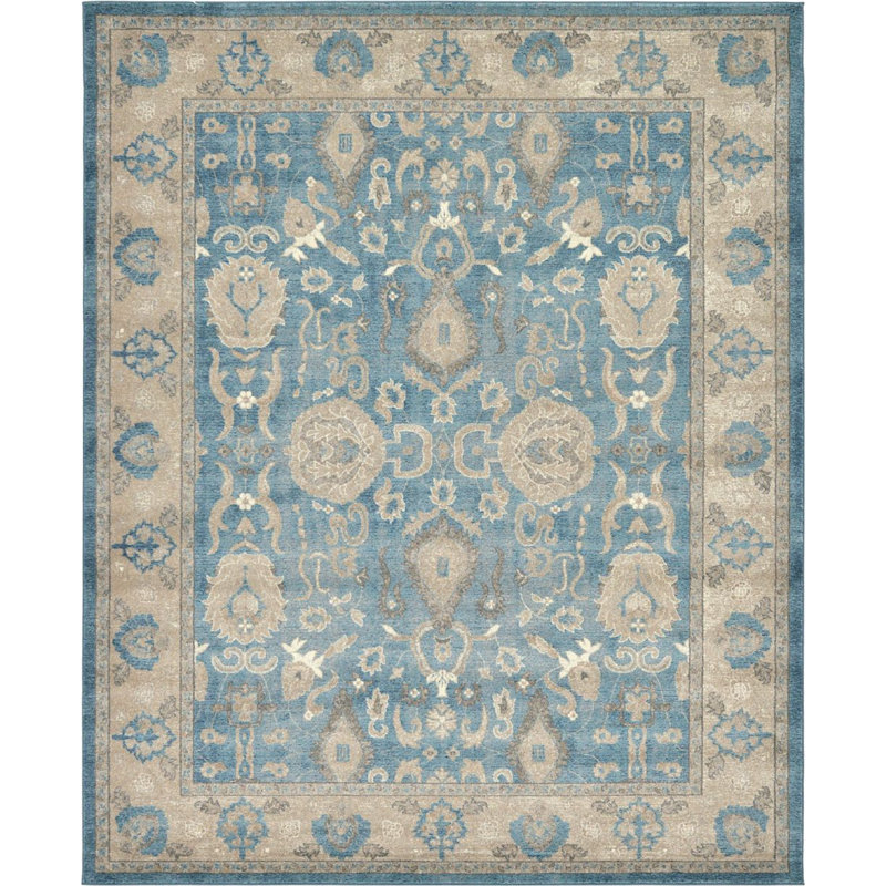 Linz Ikat Indoor Rug, Rectangle 9' x 12'