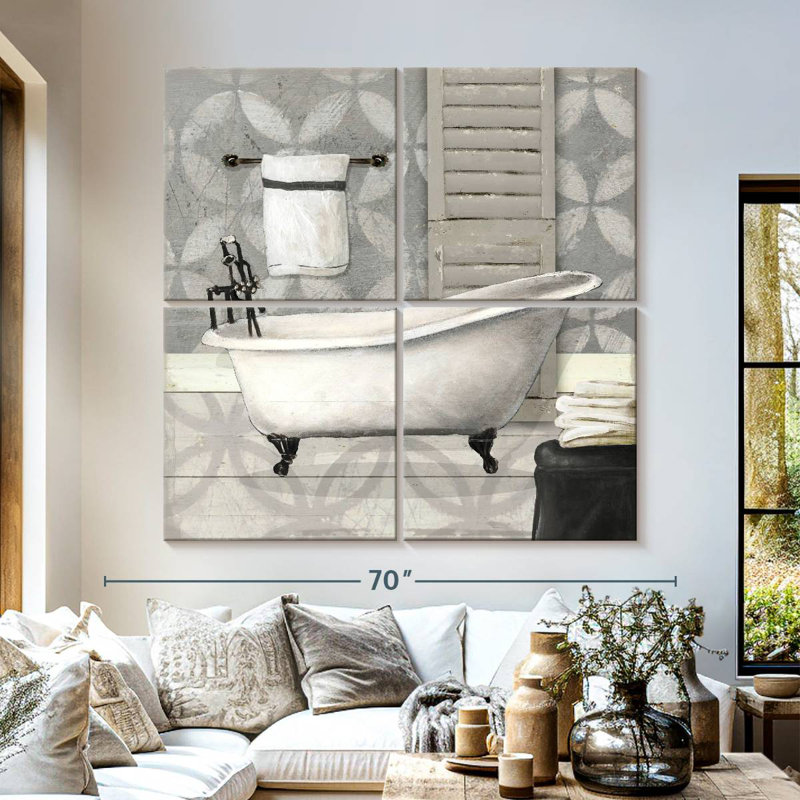 Lilie Gray Bath I