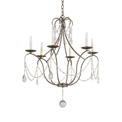 Delf 6 - Light Dimmable Empire Chandelier