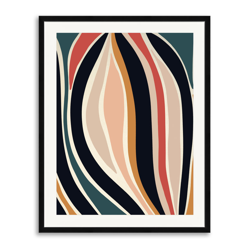 Rise Print by Alicia Bock, Black Framed Paper, 30" H x 24" W