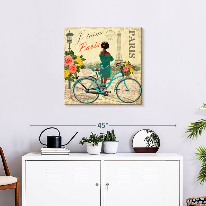 Vélo rétro Tergel Paris, H 24 po x l 24 po