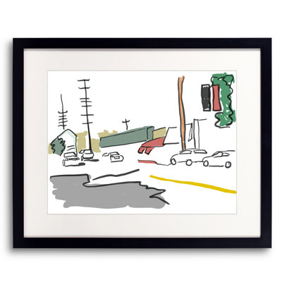 After Dufy Print by Deborah Blum