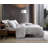 Kenneth Cole Holden Grid Cotton Grey Duvet Cover Set-1096071613