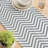 Mccandless Chevron Milliken Signature Table Runner-27798731-27778795