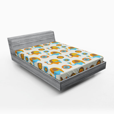 Drap-housse en microfibre éléphant