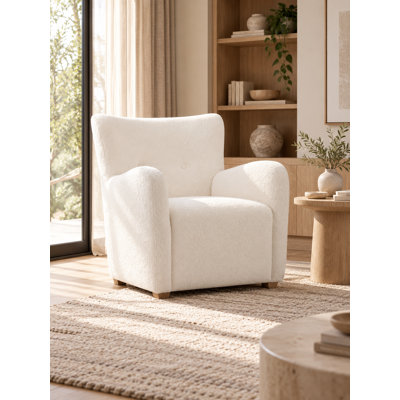 Chaise d'appoint rembourrée