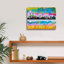 «Las Vegas Skyline» par Dean Russo, art mural sur toile-1033733681