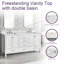Meuble-lavabo double 72 po avec comptoir en pierre-2130989857