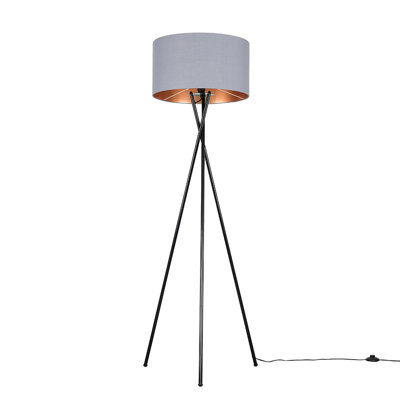 Misner 155cm Camden Tripod Floor Lamp with Large Reni Shade