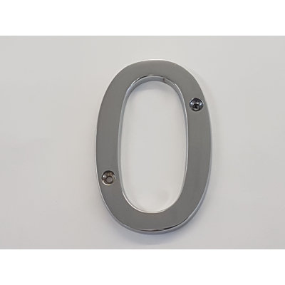 Makale 26.67cm H Reflective Metal House Number