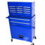 8 armoires de rangement sur roulettes - mouvement de tiroir lisse Blue To Damage-496951899