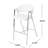 Modern Bar Stools Mp2 (Set Of 2)