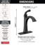 Robinet de salle de bain à poignée simple Geist ™-73673220