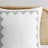 Cotton Printed Comforter Set with Chenille White/Navy King/Cal King