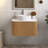 24" Wall-Mounted Floating Bathroom Vanity With Sink-1372499660