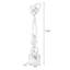 Or, vert, noir, forme libre, acier, verre, objet décoratif, marbre-104919002