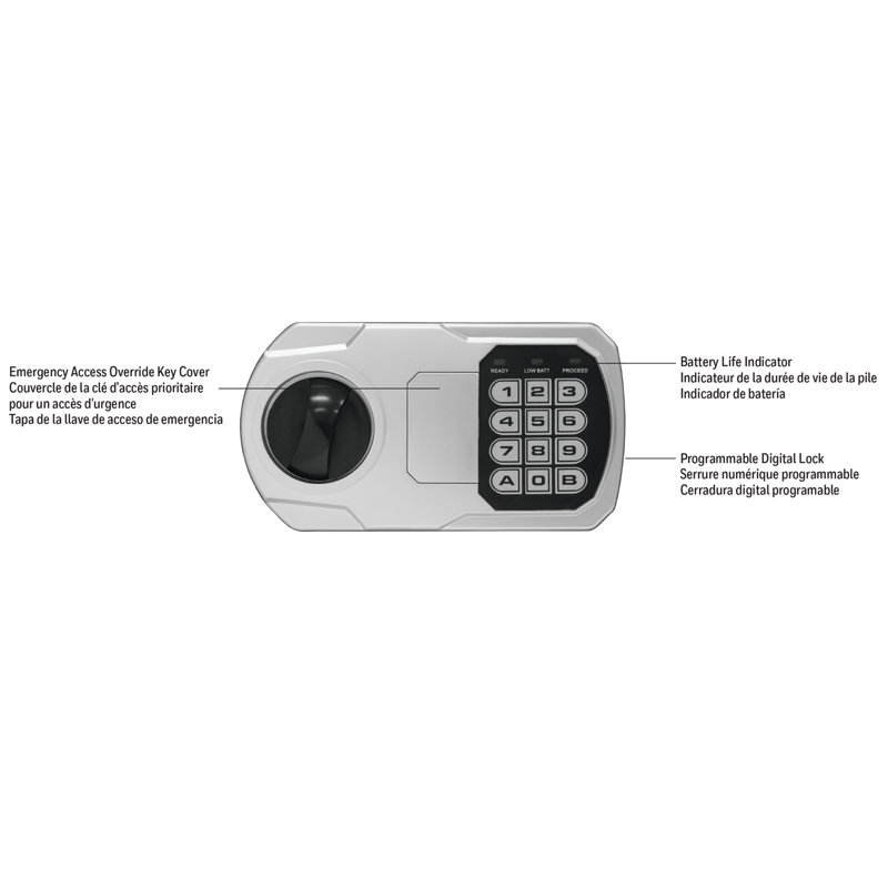 Security Safe with Electronic Lock