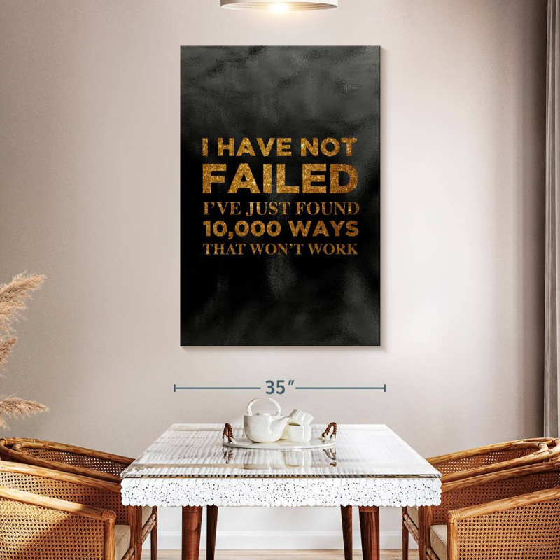 Tergel I Have Not Failed, 51" H x 34" W