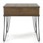 Table de bout avec rangement Zulma