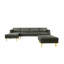 Canapé modulaire de coin de 122 po de largeur-1688483114
