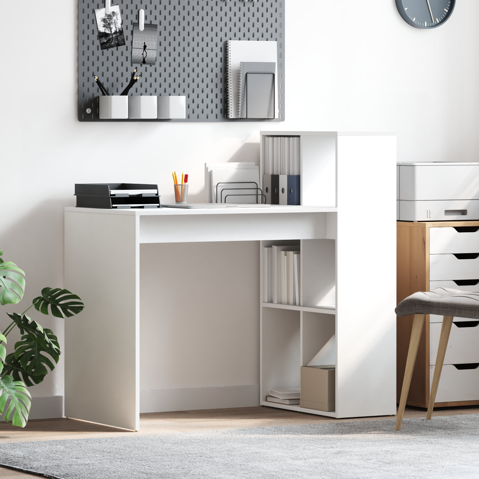 Borough Wharf Writing Desk Engineered Wood | Wayfair.co.uk