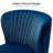 Leona Velvet Accent Chair with Metal Legs-366564311